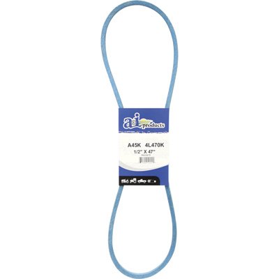 Pix A & I Products Blue Kevlar V-Belt with Kevlar Cord - 47in.L x 1/2in.W, Model# A45K/4L570K