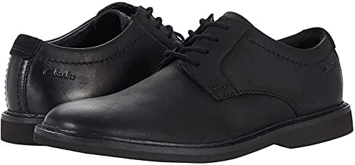 Clarks Owen Oxford‎ Shoes Men\'s Size 13D Black Pebbled Leather Comfort Lace Up Amazon.com | Clarks Men main image 3