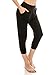 EttelLut Loose Fit Harem Jogger Pants-Casual Yoga Exercise with Side Pockets