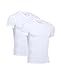 Under Armour Men's Core V-Neck Undershirt – 2-Pack, White (100)/White, Medium