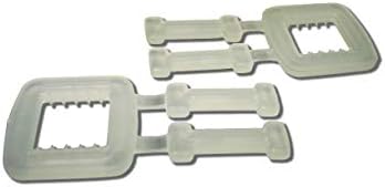 1000 x 12mm PLASTIC BUCKLES FOR HAND PALLET STRAPPING