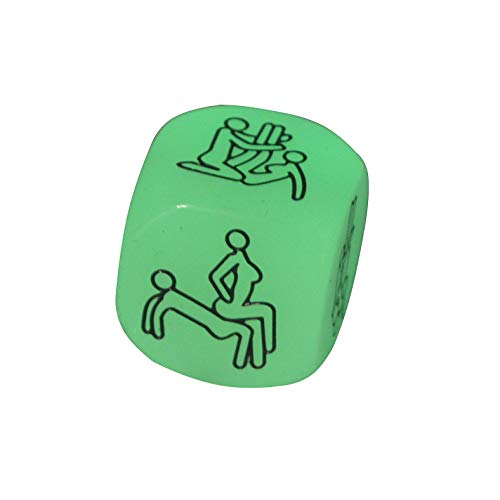 Funny and Romantic Role Playing Dice Luminous Dice Game Set of 4, Novelty Gift for Honeymoon bacherette Party,Him and Her, Bridal Shower, Groom Roast,Newlyweds, Wedding, Anniversary, Marriage - Thumbnail 3