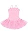 Ephex Girls Ballet Leotard Dance Tutu Dress Sleeveless Sequined Skirt Pink 4-6 Years