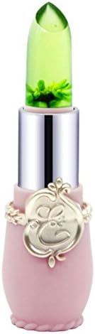 Jelly Lipstick With Flower, KaloryWee Beauty Women Makeup Mac Temperature Color Changing Lip Balm Lip Gloss