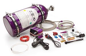 Zex 82390 Mustang Nitrous System Purple Incl. Bottle/Bracket Everything For Easy Installation 75-175 HP TPS Switch Mustang Nitrous System