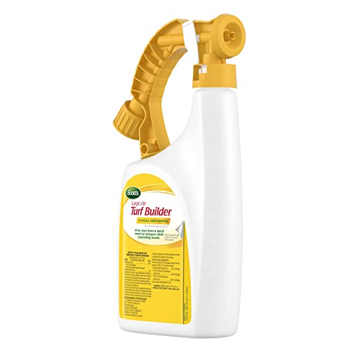Scotts Liquid Turf Builder with Plus 2 Weed Control, Liquid Weed Killer