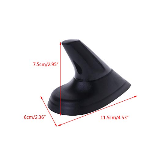Autone 1 Pcs Black Universal Car Dummy Shark Fin Shape Style Aerial Antenna for SAAB 9-5 9-3 Sport Aero Wagon