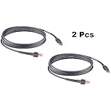Symbol LS2208 USB Cable CBA-U01-S07ZAR (2 PACK)