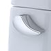 TOTO MS854114EG#01 Eco Ultramax Elongated One Piece Toilet with Sanagloss, Cotton White