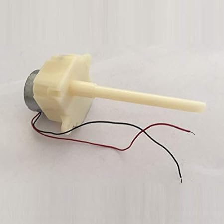 Clockeirin DC 12V Turbine Schneckenradgetriebemotor 16RPM Lange Welle Langsam Reduction Gear Box