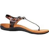 Vionic with Orthaheel Technology Womens Paden Backstrap Orthotic Sandal Tortoise Size 9