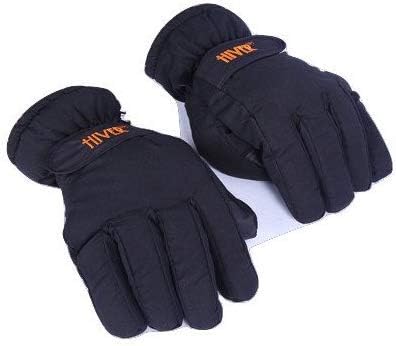 DIGITAL HOMES Waterproof Teslon Gloves Winter Gloves For Snow Rain and Bike Riding.-Unisex Black