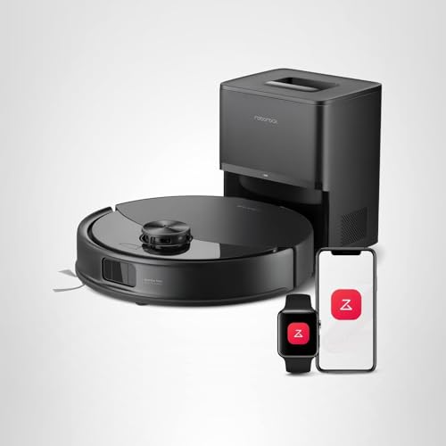 roborock Q10 S5+ Robot aspirador y trapeador, succión de 10,000 Pa, actualizado desde Q8 max+, 70 días de autovaciado, evitación de obstáculos, trapeador sónico, diseño dual antienredos, elevación automática de trapeador, ideal para pelo de mascotas