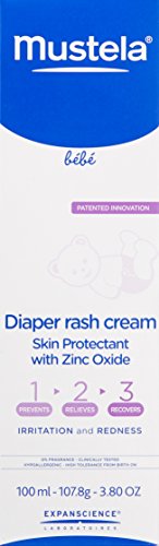 Mustela Diaper Rash Cream, Baby Skin Protectant with Zinc - Main Image
