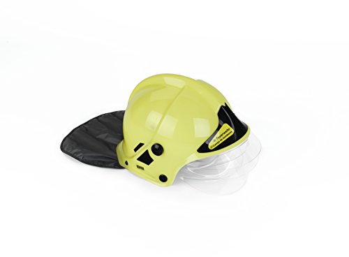 Theo Klein 8903 - Feuerwehrhelm mit Visier, Spiel, Neon Einheitsgröße – Bild 5