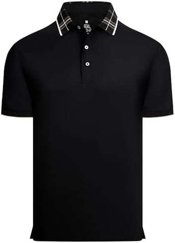 Edwards Men's Hi Performance Mesh Polo Small Black at Amazon Men's