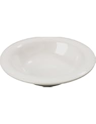 Carlisle 3304042 Sierrus Melamine Rimmed Bowls, 6-oz, Bone (Set of 48)