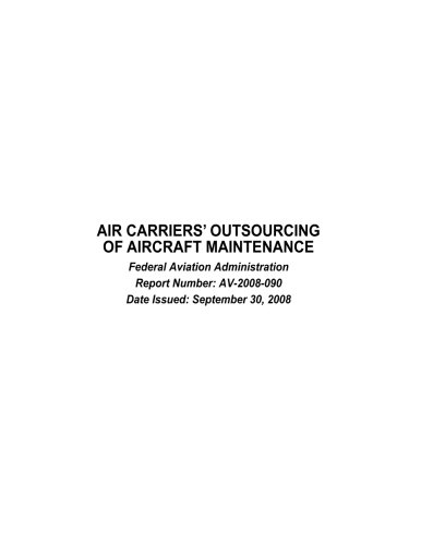 Aircraft intelligence overview