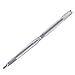 Professional Eyebrow Tattoo Manual Pen 3D Eyebrow Embroidery Microblading Pen Silver Color 3 Heads Available Suit for Curve Flat U Shape Round Microblading Needles CHFENG