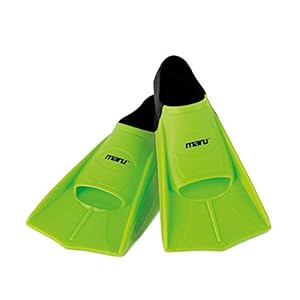 MARU Trainingsgeräte Trainingsflossen, Neon Limette/Schwarz, Size 2/3 35/36 1 Schnorchelmasken 31GRW95YIAL. SS300 Kurzes Flossendesign
Hochwertiges Silikon
Widerstand und Antrieb