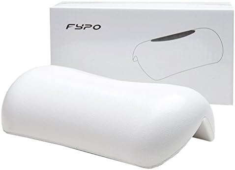 SPA Bath Pillow Non-slip Bathtub Headrest Soft Waterproof Bath Pillows with Suction Cups (White)