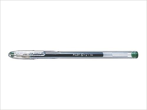 Ручка гелев Pilot g1 0.5мм проз зел (4902505138225)