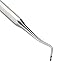 Baisidai Professional 6.5 Inch Ingrown Toe Nail Cleaner Double Ended Ingrown Toenail File Stainless For Nail Clean/Curette Macs
