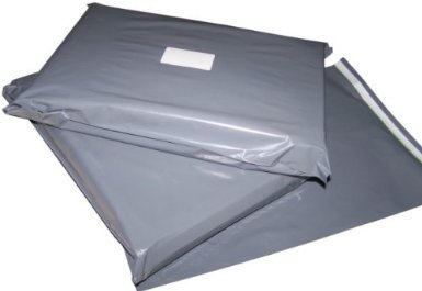 STRONG GREY POSTAGE MAILING BAGS *100% BIODEGRADABLE* Free postage in UK