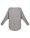 ZANZEA Women's Off-Shoulder Batwing Sleeve Blouse Casual Loose Oversized Baggy T-Shirt Sweater Pullover Top