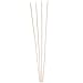 KabobSkewers Bamboo Skewers, 500 Pack of 8 inch Restaurant-Grade Sticks, Natural Bamboo, Commercial Grade, Universal Use