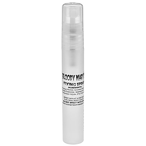 Bloody Mary Makeup Setting Spray – Long Lasting Fixing Sealer for Face and Costume Make Up, Foundation, Mascara, Lipstick – Prevents Cracking and Running from Sweat, Tears and Moisture - 8ml - Thumbnail 4