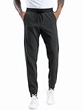 THE GYM PEOPLE Men's Fleece Joggers Pants with Deep