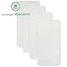Changing Pad Liners Bamboo 4-Pack – Softer, Thicker & Cute 3 Layer 14” x 27” Design. Panda Pads - A Waterproof Mat to Cover Your Diaper Changing Table, Diaper Changing Pad or Mattress Pad.