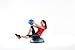 Kamagon Exercise Ball, Blue, 9-Inch with workout DVD