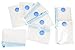 OS Products Multipurpose Premium Vacuum Storage Bags work with any vacuum cleaner OR bonus hand-pump. Great for traveling - PLUS 1 roll up space saver bag (no vacuum needed) perfect size for luggage