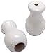 Dritz Home 44312 Wood Cord Pulls, White (2-Piece)