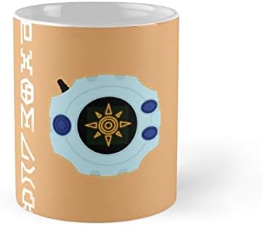 Courage Digivice Crest 11Oz Mug - Great Gift For Family And Friends.