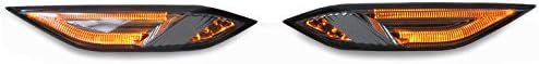 11-14 Porsche Cayenne 958 Chassis Smoke LIGHT BAR Amber LED Side Marker Lights
