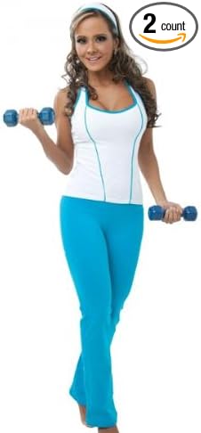 Amazon.com : gym clothes 2 PICES SET, PANT AND TANK ...