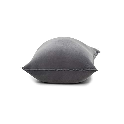 Big Joe 0841495 Crash Pad Stone Stretchy Velvet, One Size, - Thumbnail 5