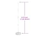 Balloon Column Base and Pole Stand Kit - 4 Feet Height and 2lb Water Fillable Base - Balloon Tower Decoration for Birthday Party Wedding Party Event by WYNMARTS