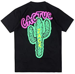Fashion Travis Scott Astroworld Cactus Jack Cotton Loose Crewneck T Shirt for Men/Women