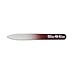 Bliss Kiss Simply Czech Crystal Glass Nail File case and Sleeve | Small Nail File Gentle Nail Files for Natural Nails, Durable Manicure Tool, Perfect Travel Nail File, Emery Boards Alternative