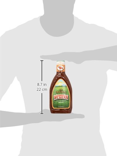 WESTERN ORIGINAL SWEET AND SMOOTH FRENCH SALAD DRESSING, 15 FL. OZ.