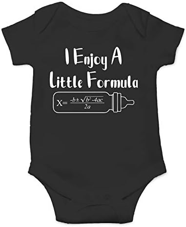 I Enjoy A Little Formula - Math Nerd - Funny Cute Infant Creeper, One-Piece Baby Bodysuit