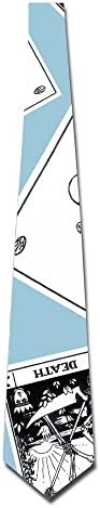 Death Tarot Men Elegant Novelty Neckties Suits College Neck Ties