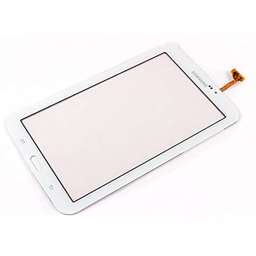 Group Vertical Replacement Touch Screen Digitizer Compatible with Galaxy Tab 3 7.0 - GT-P3200/SM-T211, 3210/SM-T210, P3220/SM-T217A (White) (GV+ Performance)