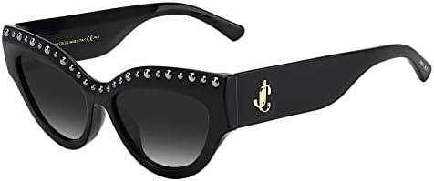 Jimmy Choo Women\'s  SAMMI GS 8079O Black Fashion Square Sunglasses 55mm.… Amazon.com: JIMMY CHOO Square Sunglasses Sammi/G 8079O Black  main image 3