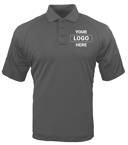 Propper Men's Design Your Logo Raglan Sleeve Jersey Utility Short Sleeve Polo