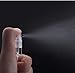 Elfenstal- 25pcs Mini Clear 3ml Fine Mist Atomizer Glass Bottle Spray Refillable Perfume Empty Bottle Glass Clean Cloth for Travel Party Portable Makeup Tool